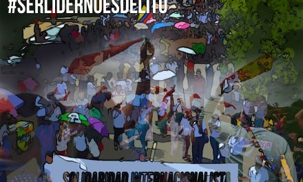 Ante la persecución a líderes y lideresas sociales: seguiremos caminando la Paz de Colombia y del continente