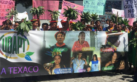 Chevron, Clean Up Your Mess in Ecuador!