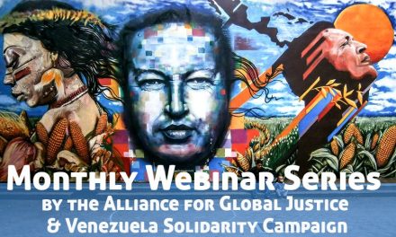 Next Venezuelan Webinar July 31: End US-Canadian Sanctions Against Venezuela Now!