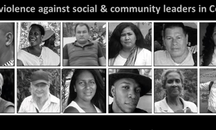 News Release – Colombia the invisible genocide