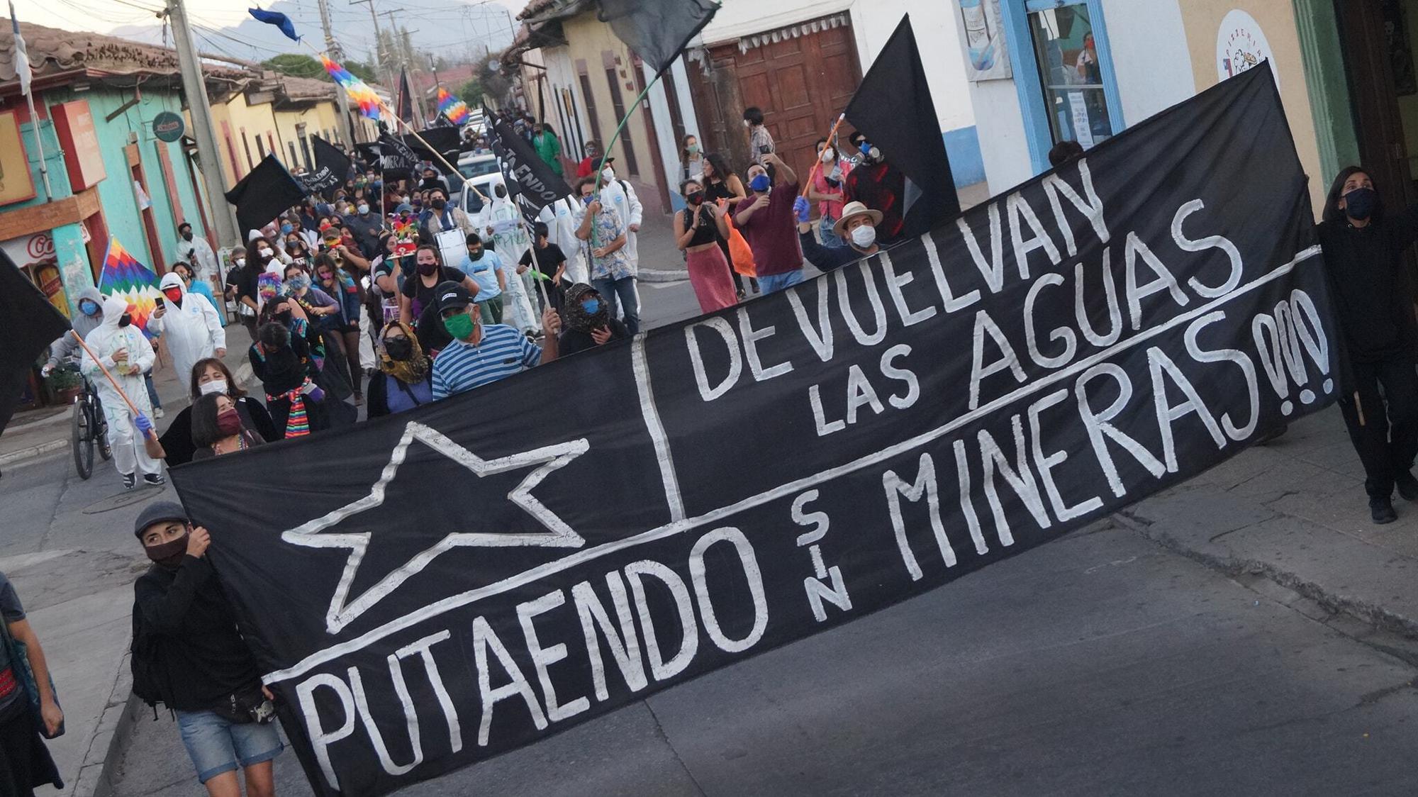 Withdraw diplomatic support from Los Andes Copper in Chile